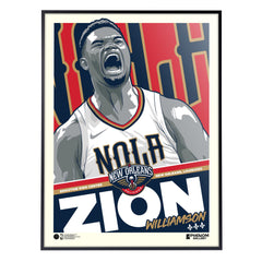 New Orleans Pelicans Zion Williamson 18"x24" Serigraph