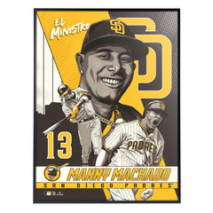 San Diego Padres Manny Machado 18" x 24" Serigraph
