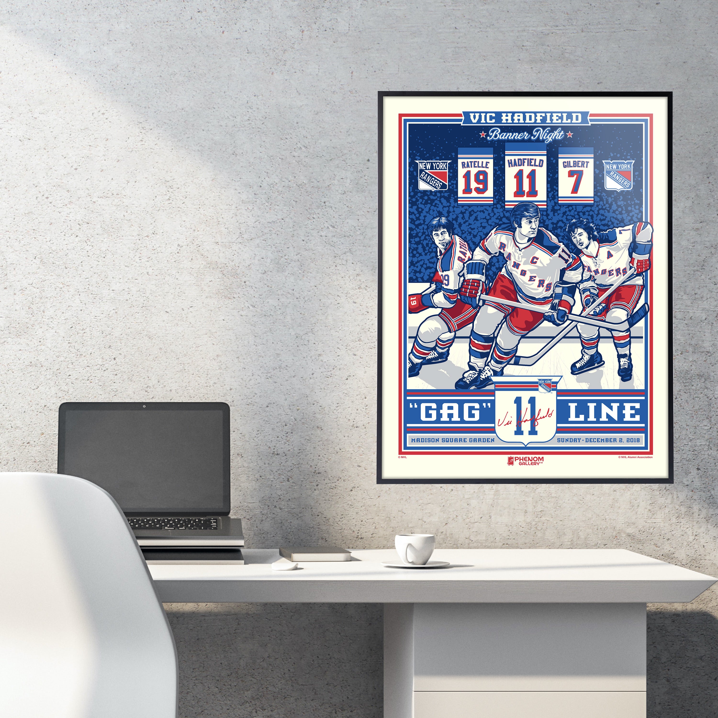טוויטר \ New York Rangers בטוויטר: Tonight Vic Hadfield's #11