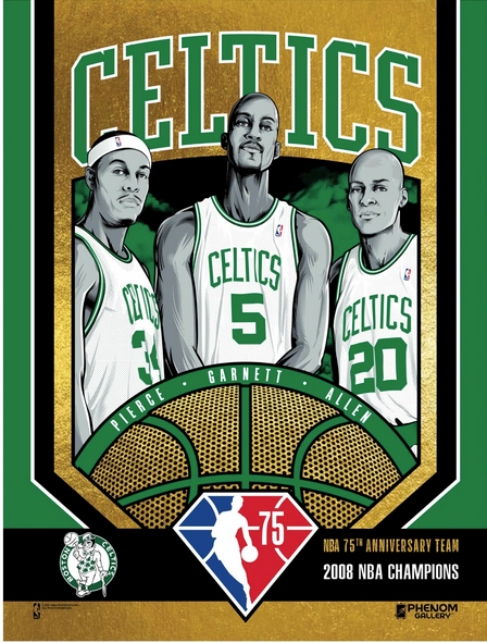 Enseigne Murale en Étain NBA Boston Celtics - Urban Outfitters Enseigne Murale en Étain NBA Boston Celtics - Urban Outfitters