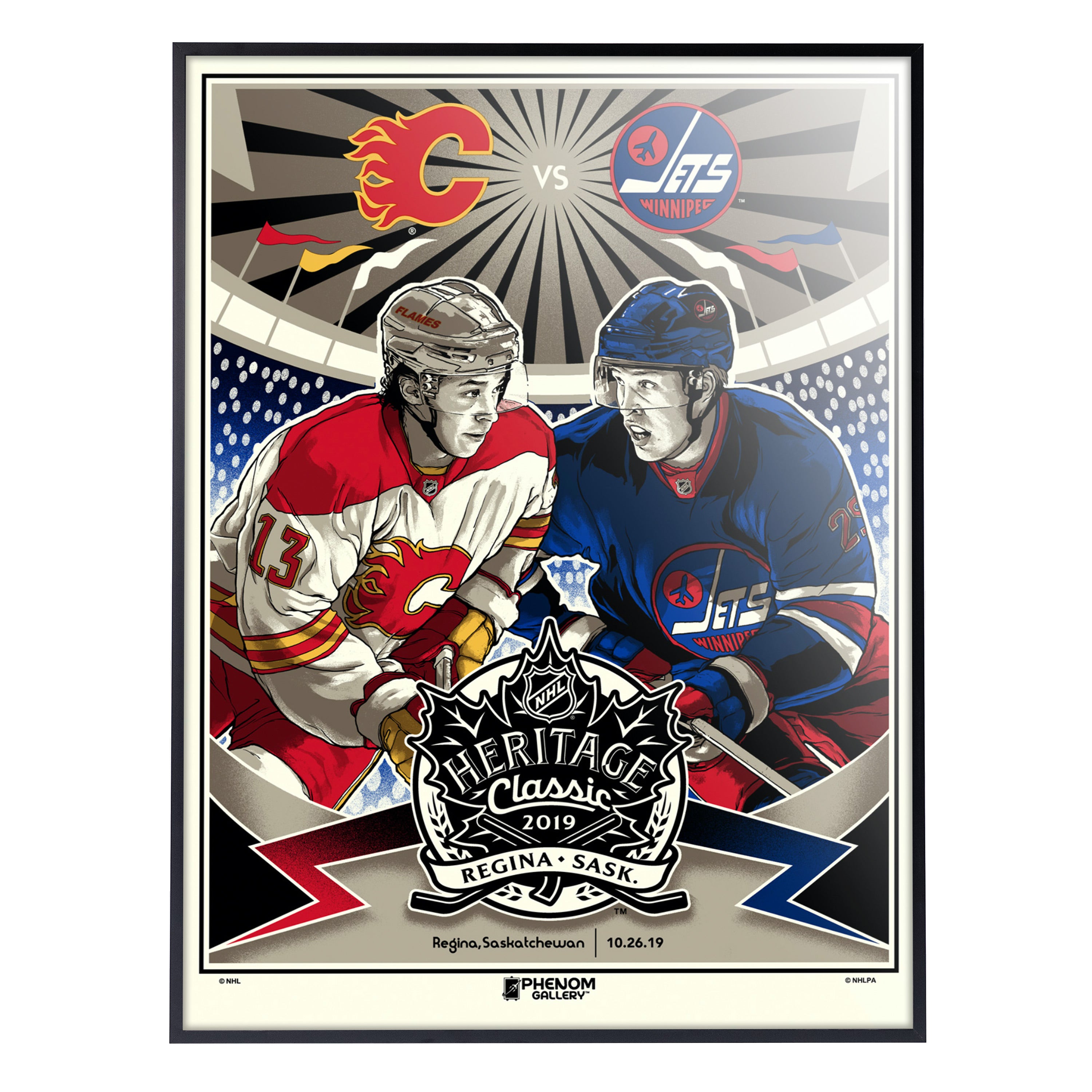 NHL '20 Winter Classic Avalanche vs Kings 18x24 Serigraph – Phenom Gallery