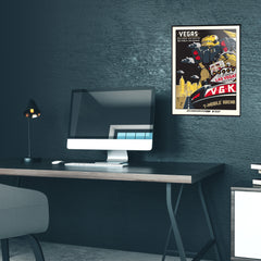 Vegas Golden Knights Chance Robot 18"x24" Serigraph