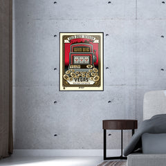 Vegas Golden Knights '19-'20 Slots 18"x24" Serigraph
