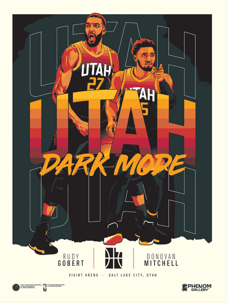 Utah Jazz - It's gonna be a #DarkMode home opener 🖤✴️⚡️