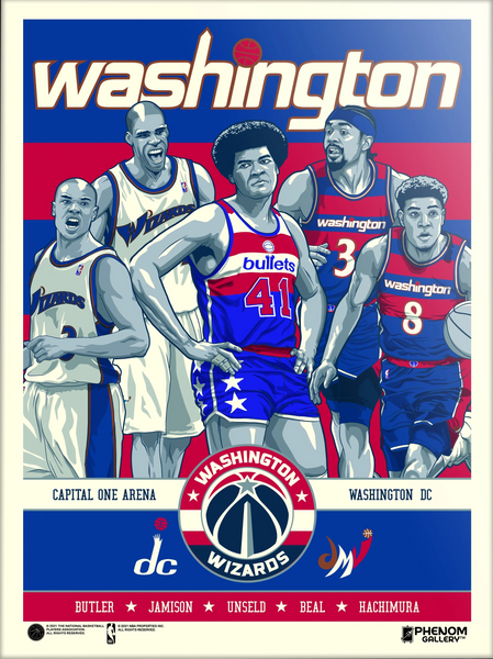 Washington Wizards Team Shop in NBA Fan Shop 